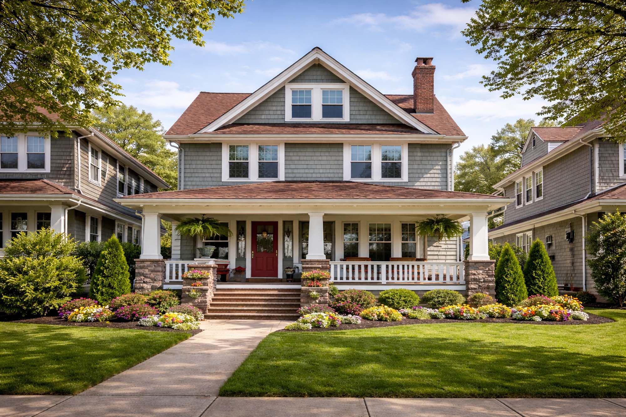 visual of a house in buffalo